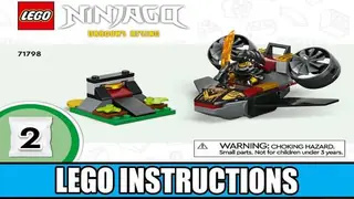 LEGO Ninjago 71798 Nya and Arin's Baby Dragon Battle building instructions