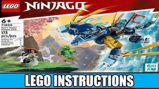 LEGO Ninjago 71800 Nya's Water Dragon EVO building instructions