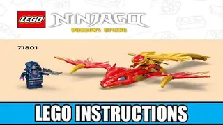 LEGO Ninjago 71801 Kai's Rising Dragon Strike building instructions