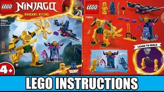 LEGO Ninjago 71804 Arin's Battle Mech building instructions