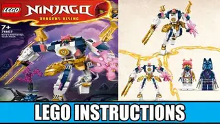 LEGO Ninjago 71807 Sora's Elemental Tech Mech building instructions