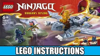 LEGO Ninjago 71810 Young Dragon Riyu building instructions