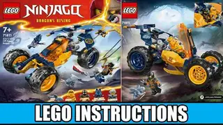 LEGO Ninjago 71811 Arin's Ninja Off-Road Buggy Car building instructions