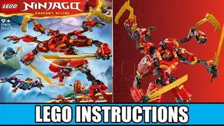 LEGO Ninjago 71812 Kai's Ninja Climber Mech building instructions