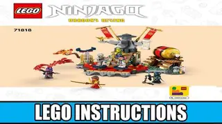 LEGO Ninjago 71818 Tournament Battle Arena building instructions