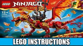LEGO Ninjago 71822 Source Dragon of Motion building instructions