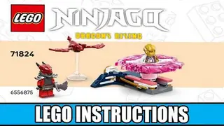 LEGO Ninjago 71824 Sora's Dragon Spinjitzu Spinner building instructions
