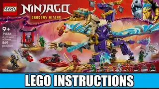 LEGO Ninjago 71836 Arc Dragon of Focus building instructions