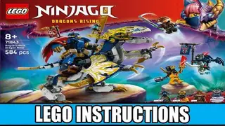 LEGO Ninjago 71843 Rogue's Mech Dragon Rider building instructions