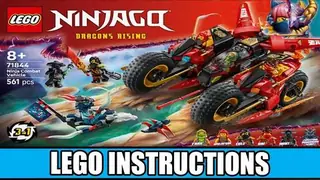 LEGO Ninjago 71844 Ninja Combat Vehicle building instructions