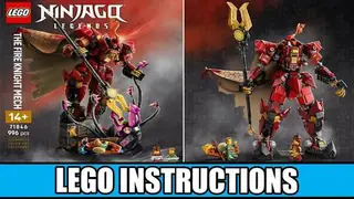 LEGO Ninjago 71846 The Fire Knight Mech building instructions