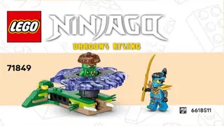 LEGO Ninjago 71849 Nya vs. Mutation Monster Spinner building instructions