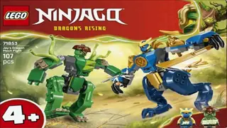 LEGO Ninjago 71853 Jay's Dragon Mech Fight building instructions