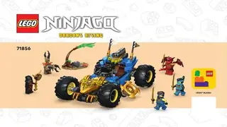 LEGO Ninjago 71856 Jay's Transforming Car building instructions