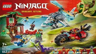 LEGO Ninjago 71857 Ninja Vehicle Tree House Battle building instructions