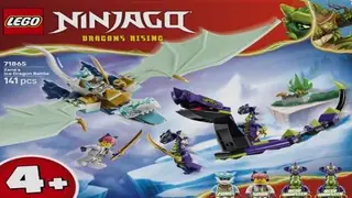 LEGO Ninjago 71865 Zane's Ice Dragon Battle building instructions