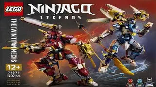 LEGO Ninjago 71870 The Twin Titan Mechs building instructions