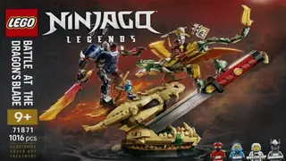 LEGO Ninjago 71871 Battle at the Dragon's Blade building instructions