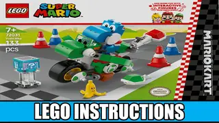 LEGO Super Mario 72031 Yoshi Bike building instructions