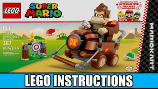 LEGO Super Mario 72033 Donkey Kong & DK Jumbo building instructions