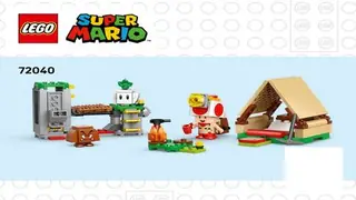 LEGO Super Mario 72040 Captain Toad's Camp building instructions