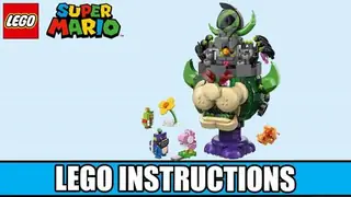 LEGO Super Mario 72042 Prince Florian & Castle Bowser building instructions