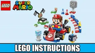 LEGO Super Mario 72043 Interactive LEGO Mario & Standard Kart building instructions