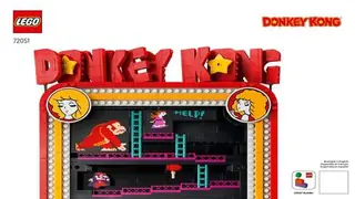 LEGO Super Mario 72051 Donkey Kong Arcade building instructions