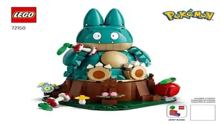 LEGO Pokémon 72150 Munchlax building instructions