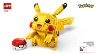 LEGO Pokémon 72152 Pikachu and Poké Ball building instructions