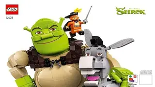 LEGO 72423 Shrek, Donkey & Puss in Boots building instructions