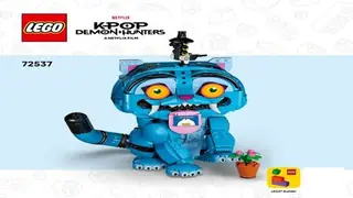 LEGO Kpop Demon Hunters 72537 Derpy Tiger and Sussie Bird building instructions