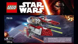 LEGO 75135 Star Wars - Obi-Wan's Jedi Interceptor - Episode III building instructions