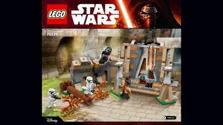LEGO 75139 Star Wars - Battle on Takodana - Episode VII building instructions