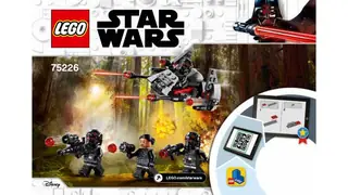 LEGO 75226 Star Wars - Inferno Squad Battle Pack - Battlefront building instructions