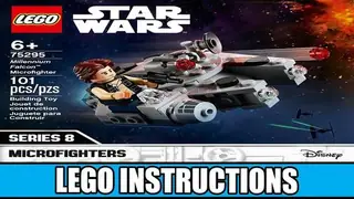 LEGO Star Wars 75295 Millennium Falcon Microfighter building instructions