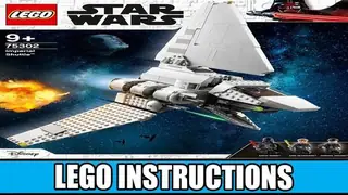 LEGO Star Wars 75302 Imperial Shuttle building instructions