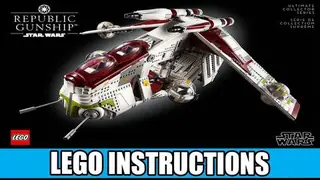 LEGO Star Wars 75309 Republic Gunship building instructions