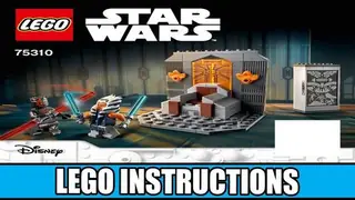LEGO Star Wars 75310 Duel on Mandalore building instructions