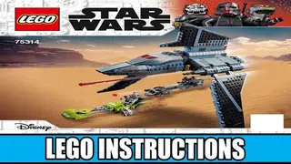 LEGO Star Wars 75314 The Bad Batch Attack Shuttle building instructions