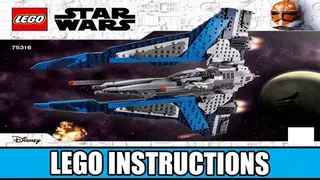 LEGO Star Wars 75316 Mandalorian Starfighter building instructions
