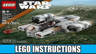 LEGO Star Wars 75321 The Razor Crest Microfighter building instructions
