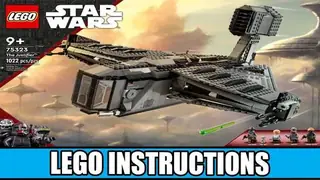 LEGO Star Wars 75323 The Justifier building instructions