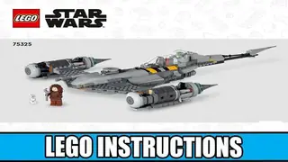 LEGO Star Wars 75325 The Mandalorian's N-1 Starfighter building instructions