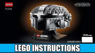 LEGO Star Wars 75328 The Mandalorian Helmet building instructions