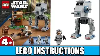 LEGO Star Wars 75332 AT-ST building instructions