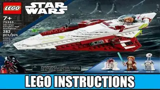 LEGO Star Wars 75333 Obi-Wan Kenobi's Jedi Starfighter building instructions