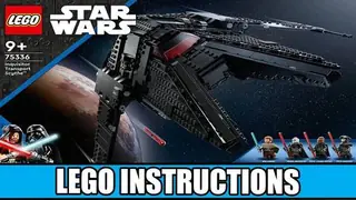 LEGO Star Wars 75336 Inquisitor Transport Scythe building instructions