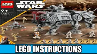 LEGO Star Wars 75337 AT-TE Walker building instructions