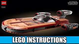 LEGO Star Wars 75341 Luke Skywalker's Landspeeder building instructions